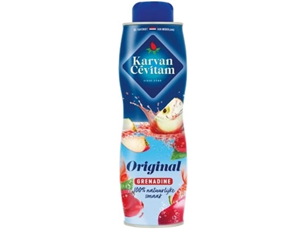 Een Karvan Cévitam siroop, fles van 60 cl, grenadine koop je bij Muys Kantoor & Kado