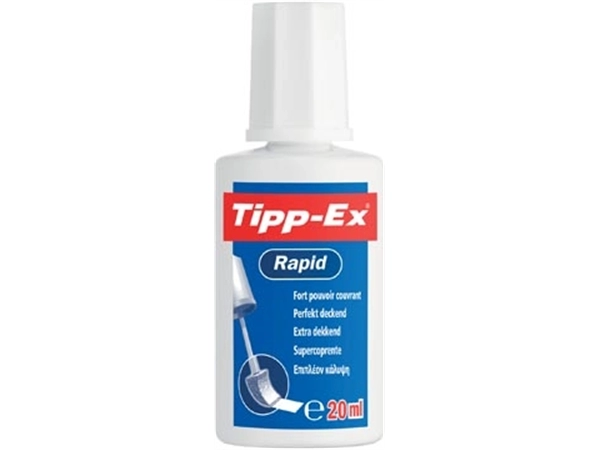 Een Tipp-Ex correctievloeistof Rapid koop je bij best4office