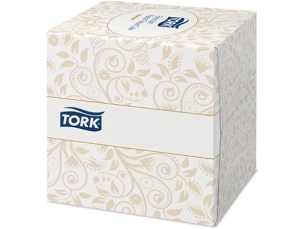 Een Tork tissues voor gezicht, extra zacht, 2-laags, 100 tissues per doosje koop je bij best4office