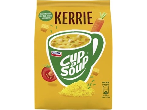 Een Cup-a-Soup vending, kerrie, 140 ml, zak van 40 porties koop je bij Muys Kantoor & Kado