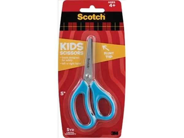 Een Scotch schaar Kids, botte punt, 12 cm, geassorteerde kleuren koop je bij best4office