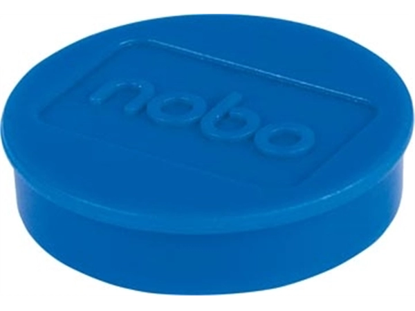 Een Nobo magneten, 30 mm, blauw, blister van 4 stuks koop je bij best4office