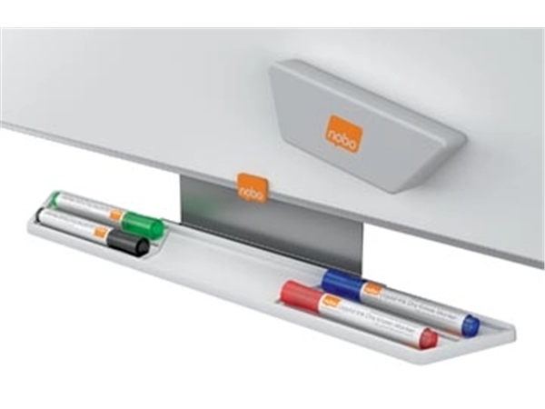 Een Nobo glasbordstift, geassorteerde kleuren, pak van 4 koop je bij best4office