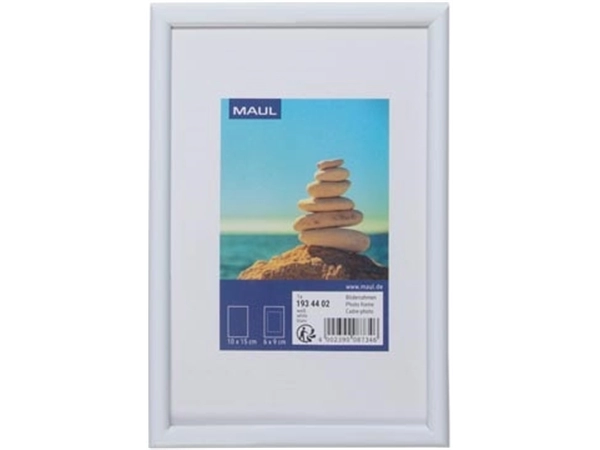 Een MAULart fotolijst, kunststof frame, ft 10 x 15 cm, wit koop je bij best4office