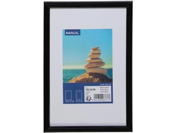 Een MAULart fotolijst, kunststof frame, ft 10 x 15 cm, zwart koop je bij best4office