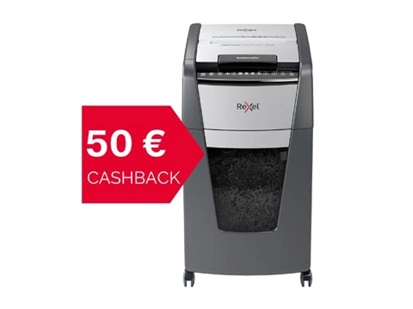 Een Rexel Optimum Auto+ 300X papiervernietiger koop je bij Muys Kantoor & Kado