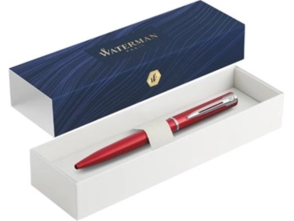 Een Waterman balpen Allure, medium punt, giftbox, rood koop je bij Muys Kantoor & Kado