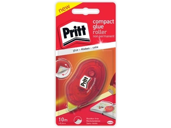 Een Pritt lijmroller Compact niet-permanent, op blister koop je bij best4office