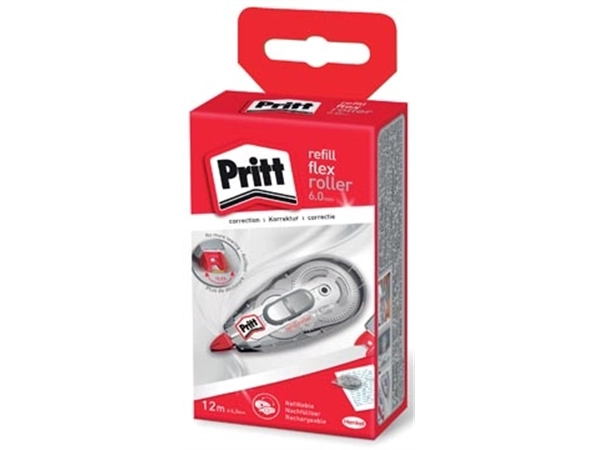 Een Pritt correctieroller Refill Flex 6 mm x 12 m koop je bij Muys Kantoor & Kado