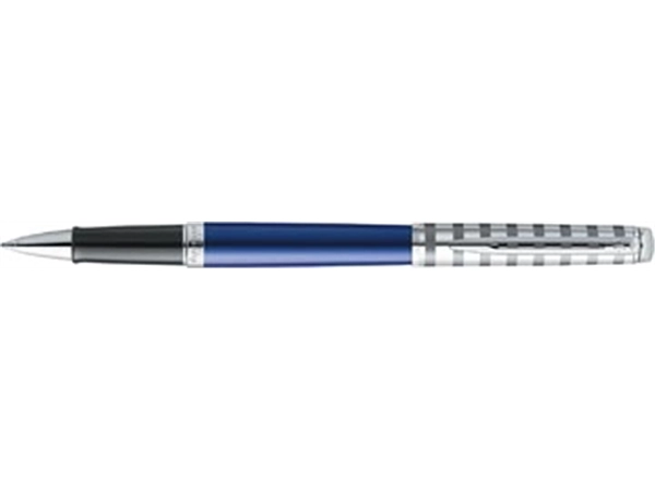 Een Waterman roller Hémisphère Deluxe Marine Blue met palladium detail koop je bij Muys Kantoor & Kado