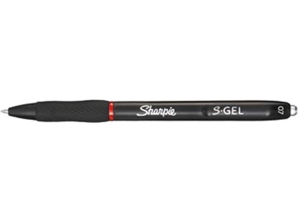 Een Sharpie S-gel roller, medium punt, rood koop je bij Muys Kantoor & Kado