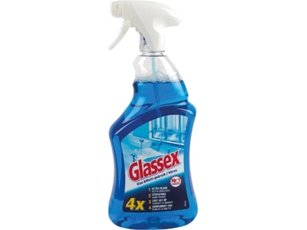 Een Glassex glas- en multireiniger 750 ml, multipack van 2 stuks koop je bij Muys Kantoor & Kado