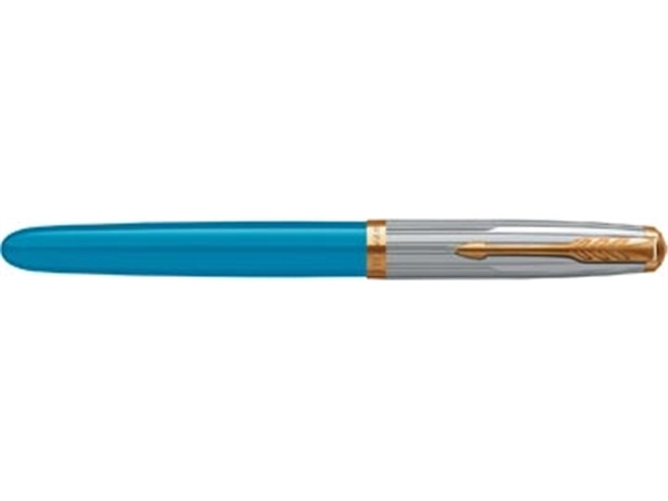 Een Parker 51 Premium vulpen fijn, turkoois GT koop je bij best4office