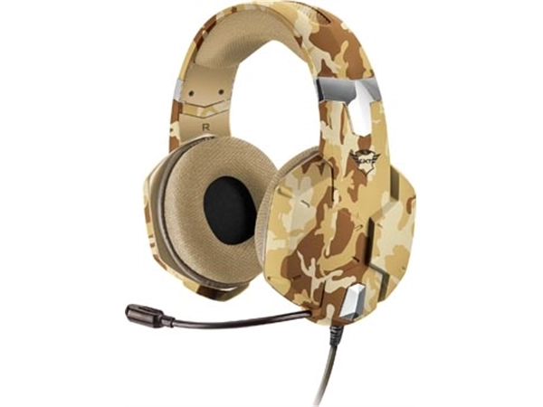 Een Trust GXT 322D Carus Gaming Headset, desert camo koop je bij best4office