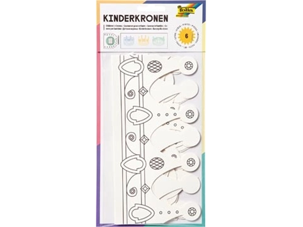 Een Folia kinderkroon koop je bij Muys Kantoor & Kado