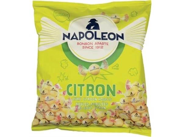 Een Napoleon snoepjes citroen, zak van 1 kg koop je bij Muys Kantoor & Kado