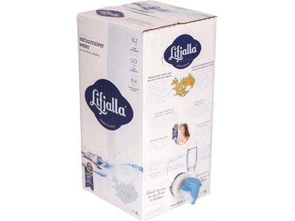 Een Lifjalla water, bag-in-box van 5 liter koop je bij Muys Kantoor & Kado