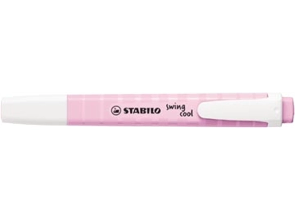 Een STABILO swing cool markeerstift, pastelroze koop je bij Muys Kantoor & Kado