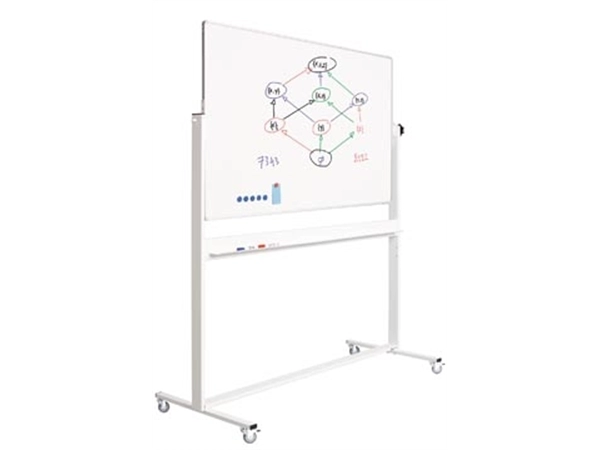 Een Smit Visual kantelbord, gelakt staal, magnetisch, aluminium frame, 100 x 150 cm koop je bij Muys Kantoor & Kado