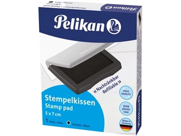 Een Pelikan Stempelkussen ft 5 x 7 cm, zwart koop je bij best4office