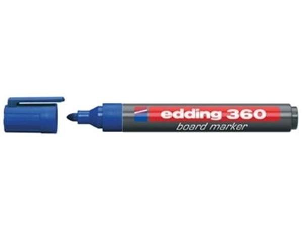 Een edding witboardmarker 360 blauw koop je bij best4office