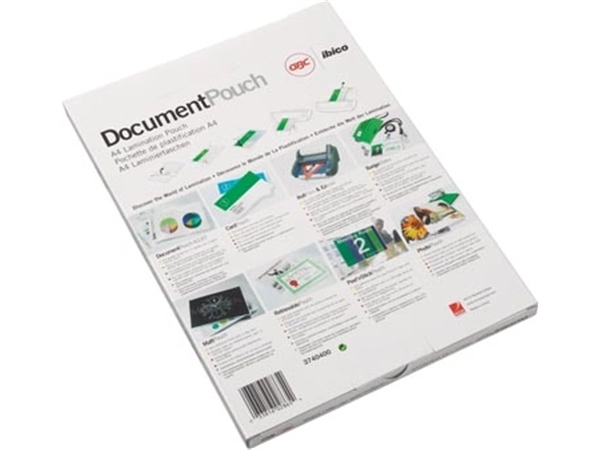 Een GBC Document lamineerhoes ft A2, 250 micron (2 x 125 micron), pak van 100 stuks koop je bij best4office