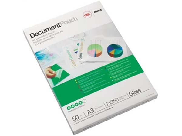 Een GBC Document lamineerhoes ft A4, 76 micron (2 x 38 micron), pak van 200 stuks koop je bij best4office