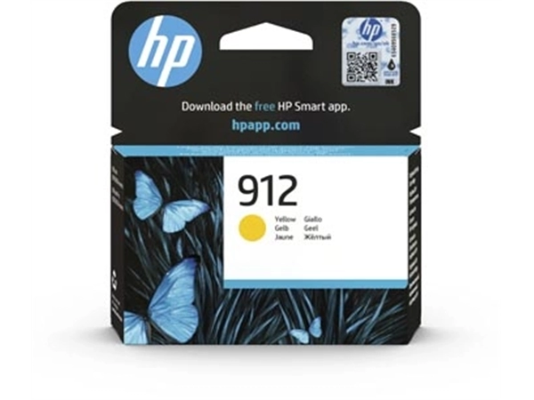 Een HP inktcartridge 912, 315 pagina's, OEM 3YL79AE, geel koop je bij best4office