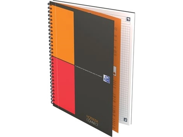 Een Oxford INTERNATIONAL notebook, 160 bladzijden, ft B5, geruit 5 mm koop je bij best4office