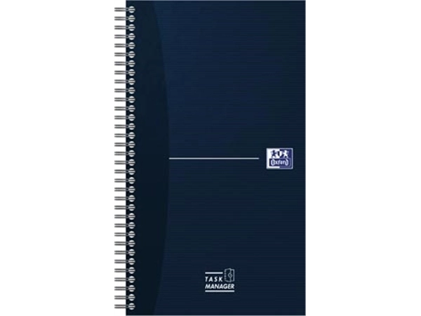 Een Oxford Office Essentials taskmanager, 230 pagina's, ft 14,1 x 24,6 cm, blauw koop je bij best4office