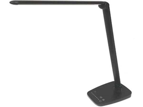 Een Unilux bureaulamp Twistled, LED, zwart koop je bij best4office