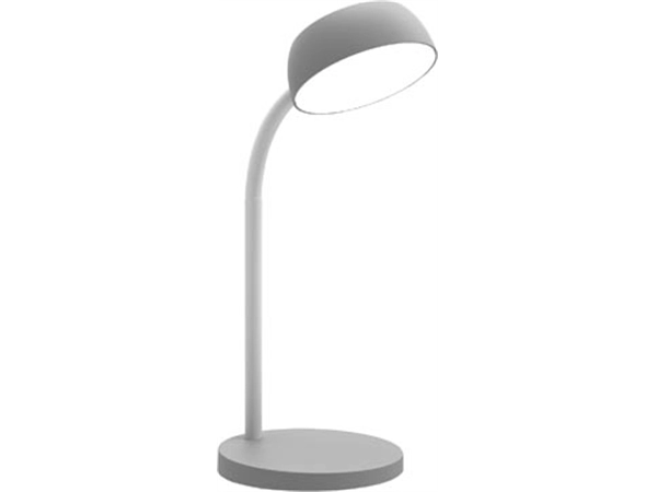 Een Unilux bureaulamp Tamy, LED, grijs koop je bij Muys Kantoor & Kado