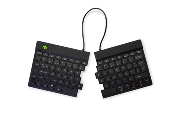 Een R-Go Split Break ergonomisch Bluetooth toetsenbord, azerty, zwart koop je bij best4office