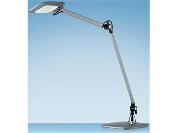 Een Hansa bureaulamp E-Motion, LED, zilver koop je bij Muys Kantoor & Kado