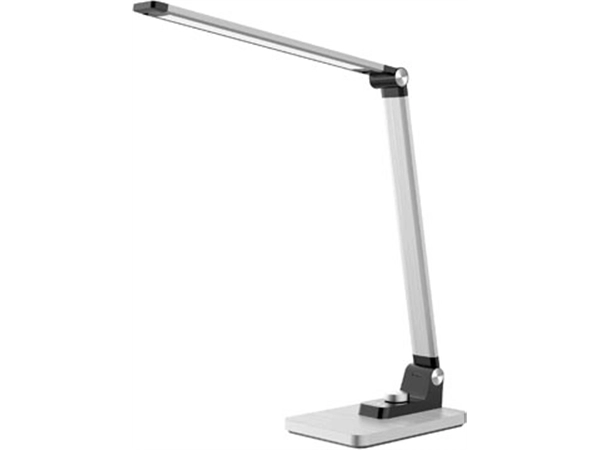 Een Hansa bureaulamp Breeze, LED, zilver koop je bij best4office