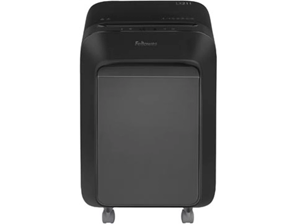 Een Fellowes Microshred papiervernietiger LX211, zwart koop je bij best4office