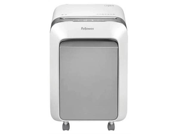 Een Fellowes Microshred papiervernietiger LX211, wit koop je bij best4office