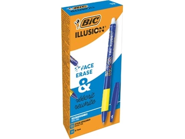 Een Bic gelroller Gel-ocity illusion blauw koop je bij best4office