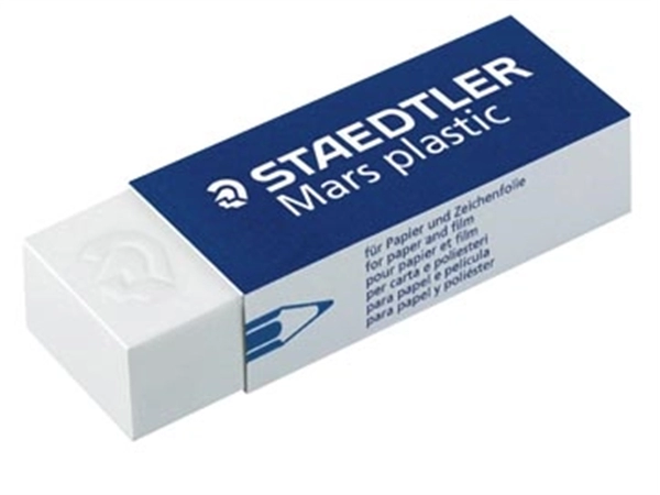 Een Staedtler gum Mars Plastic, doos van 20 stuks koop je bij best4office