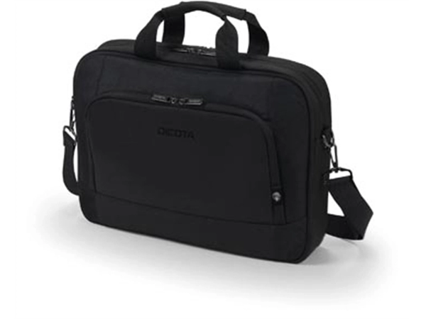 Een Dicota laptoptas Eco Top Traveller, voor laptops tot 14,1 inch, zwart koop je bij best4office