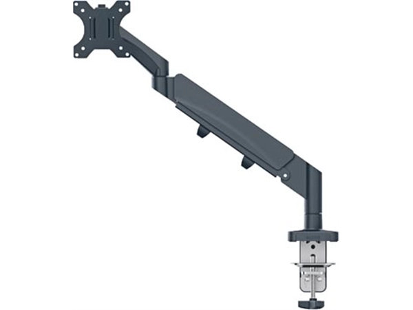 Een Leitz Ergo ruimtebesparende monitorarm, enkel, grijs koop je bij best4office
