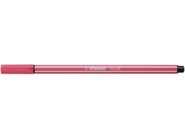 Een STABILO Pen 68 viltstift, strawberry red (aardbeirood) koop je bij best4office