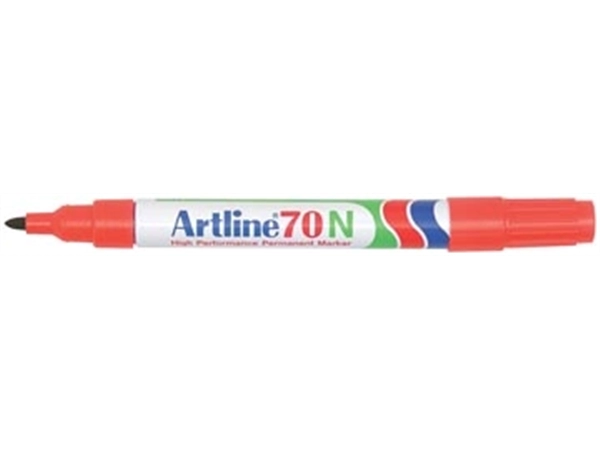 Een Permanent marker Artline 70N rood koop je bij Muys Kantoor & Kado