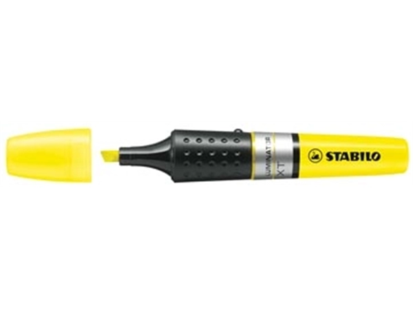 Een STABILO LUMINATOR markeerstift, geel koop je bij Muys Kantoor & Kado