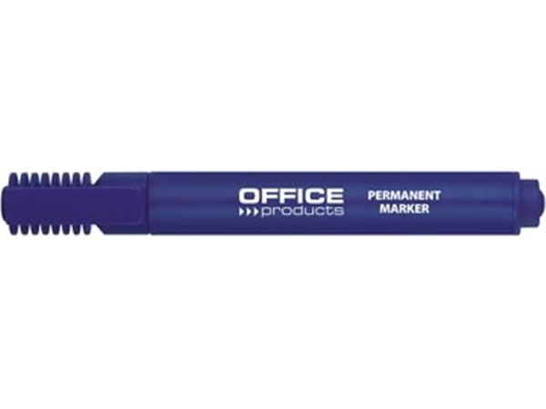 Een Office Products permanent marker 1-5 mm, beitelpunt, blauw koop je bij Muys Kantoor & Kado