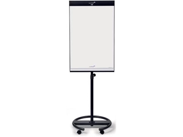 Een Legamaster magnetische flipchart Universal met ronde voet, ft 105 x 68 cm, gelakt staal koop je bij best4office