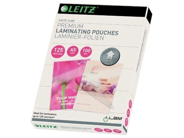 Een Leitz Ilam lamineerhoes ft A5, 250 micron (2 x 125 micron), pak van 100 stuks koop je bij best4office