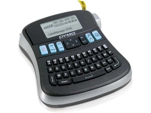 Een Dymo beletteringsysteem LabelManager 210D+, azerty koop je bij Muys Kantoor & Kado