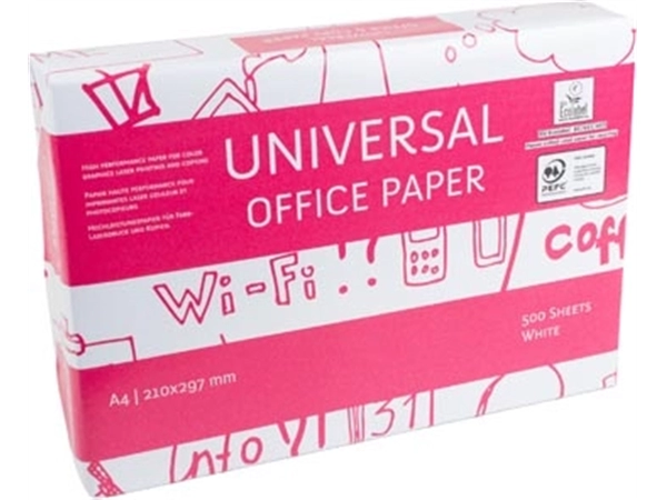 Een Kopieerpapier ft A4, 75 g, 160 CIE, pak van 500 vel koop je bij best4office