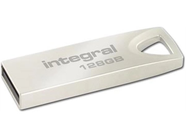 Een Integral ARC USB stick 2.0, 128 GB, zilver koop je bij best4office